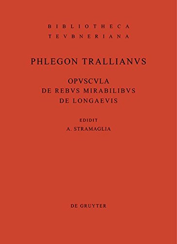 9783112192139: Opuscula de Rebus Mirabilibus Et de Longaevis (Bibliotheca Scriptorum Graecorum Et Romanorum Teubneriana)