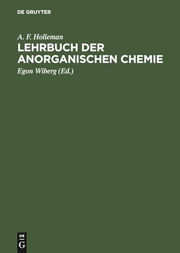 Stock image for Lehrbuch der Anorganischen Chemie for sale by bemeX