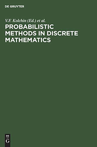 9783112302835: Probabilistic Methods in Discrete Mathematics: Proceedings of the Fifth International Petrozavodsk Conference, Petrozavodsk, Russia, June 1-6, 2000