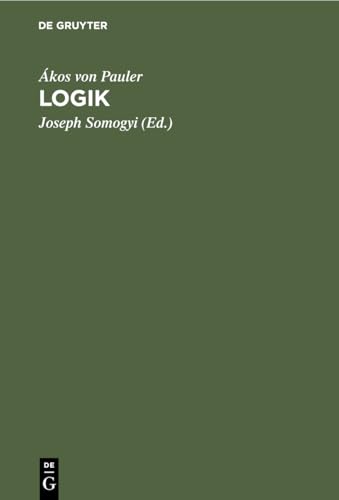 Stock image for Logik for sale by Ria Christie Collections