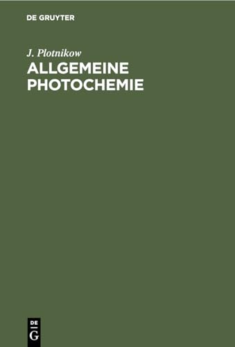 Imagen de archivo de Allgemeine Photochemie a la venta por Ria Christie Collections