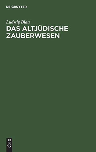9783112364475: Das altjdische Zauberwesen (German Edition)