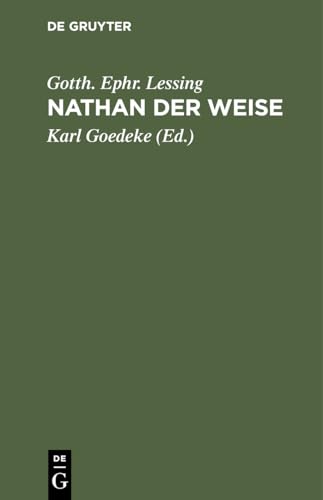 9783112394014: Nathan der Weise: Ein Dramatisches Gedicht in Fnf Aufzgen