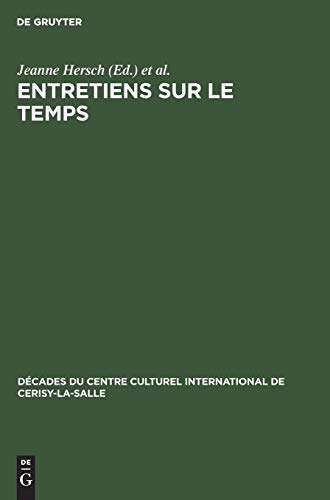 Stock image for Entretiens Sur Le Temps for sale by LIVREAUTRESORSAS
