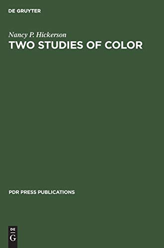 Stock image for Two Studies of Color for sale by Ria Christie Collections