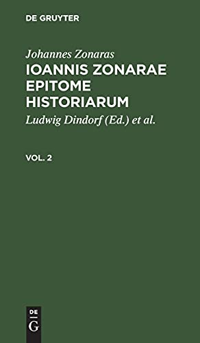 9783112423110: Epitome historiarum, Vol 2: IZEH-B, Vol 2