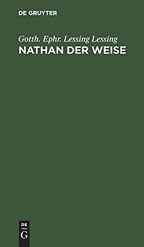 9783112431511: Nathan der Weise: Ein Dramatisches Gedicht in Fnf Aufzgen
