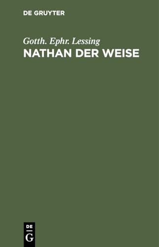 9783112431559: Nathan der Weise: Ein Dramatisches Gedicht in Fnf Aufzgen