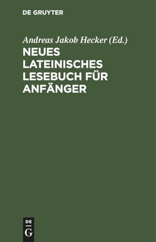 Stock image for Neues Lateinisches Lesebuch F?r Anf?nger for sale by PBShop.store US