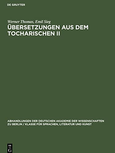 Stock image for bersetzungen aus dem Tocharischen II -Language: german for sale by GreatBookPrices