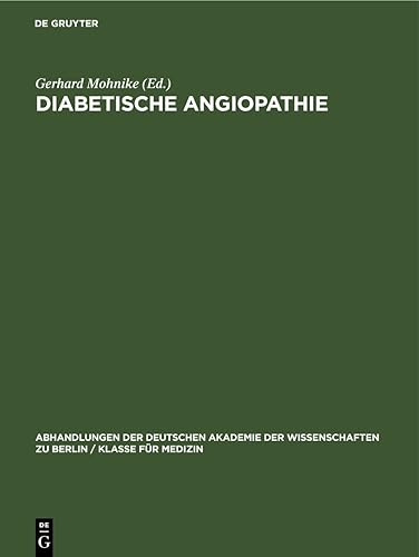 Imagen de archivo de Diabetische Angiopathie -Language: german a la venta por GreatBookPrices