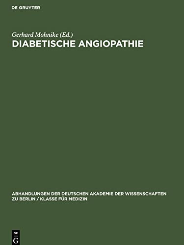 Stock image for Diabetische Angiopathie for sale by Ria Christie Collections