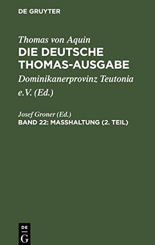 Imagen de archivo de Masshaltung (2. Teil) -Language: german a la venta por GreatBookPrices