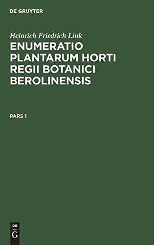 9783112665770: Enumeratio Plantarum Horti Regii Botanici Berolinensis