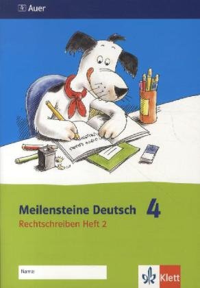 Stock image for Meilensteine Deutsch - Rechtschreiben. Heft 2 - 4. Klasse for sale by Buchpark