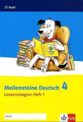 Beispielbild fr Meilensteine Deutsch 4. Lesestrategien - Ausgabe ab 2009 Heft 1 Klasse 4 zum Verkauf von Buchpark
