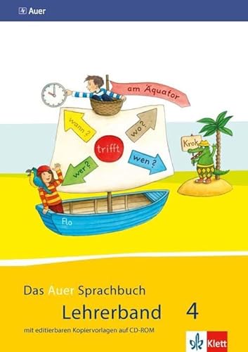 Beispielbild fr Das Auer Sprachbuch 4. Ausgabe Bayern: Lehrerband mit CD-ROM Klasse 4 (Das Auer Sprachbuch. Ausgabe Bayern ab 2014) zum Verkauf von medimops