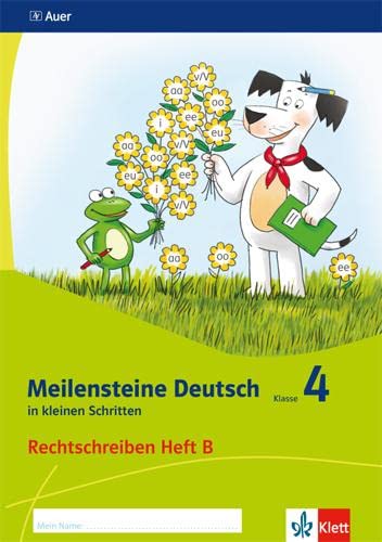 Beispielbild fr Meilensteine Deutsch in kleinen Schritten. Heft 2. Klasse 4. Rechtschreiben. Ausgabe ab 2017 -Language: german zum Verkauf von GreatBookPrices