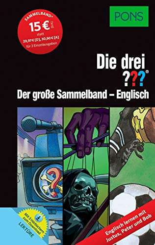 Beispielbild fr PONS Die drei ??? Der groe Sammelband - Englisch: Englisch lernen mit Justus, Peter und Bob zum Verkauf von Librairie Th  la page