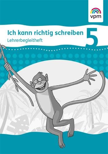 9783120113232: Ich kann richtig schreiben. Lehrerband mit CD-ROM 5. Schuljahr