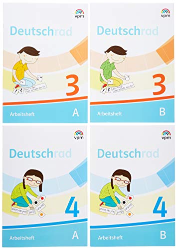 Beispielbild fr Deutschrad 3/4. Arbeitshefte Paket Klasse 3/4 -Language: german zum Verkauf von GreatBookPrices
