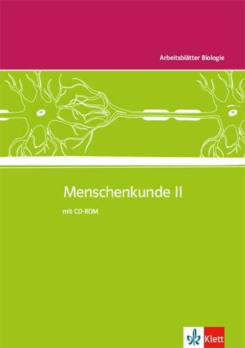 Beispielbild fr Arbeitsbl�tter Biologie Neu. Menschenkunde 2. Kopiervorlagen zum Verkauf von Chiron Media