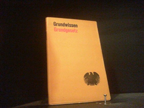 9783121008001: Grundwissen Grundgesetz. - Binder, Gerhart