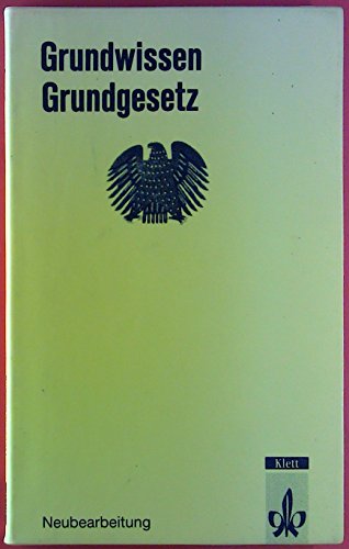 9783121008100: Grundwissen Grundgesetz