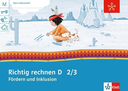 9783121600250: Mein Anoki-bungsheft. Richtig rechnen D. Frdern und Inklusion. Arbeitsheft 2./3. Schuljahr