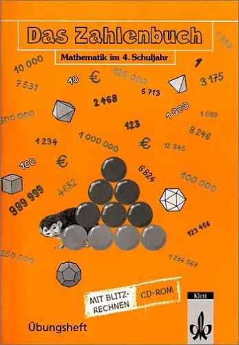 Beispielbild fr Das Zahlenbuch 4. bungsheft mit CD-ROM. Mathematik im 4. Schuljahr. (Lernmaterialien) zum Verkauf von medimops