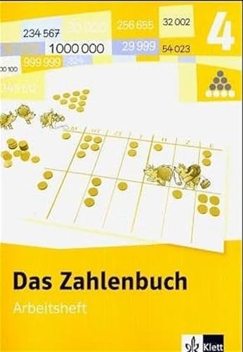 9783122004422: Das Zahlenbuch 4. Arbeitsheft. Neubearbeitung. Berlin, Brandenburg, Bremen, Hamburg, Hessen, Mecklen