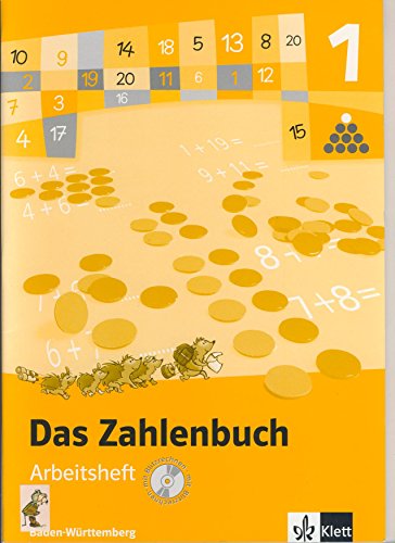 Beispielbild fr Das Zahlenbuch - Ausgabe fr Baden-Wrttemberg: Das Zahlenbuch 1. Arbeitsheft mit CD-ROM. Neubearbeitung. Baden-Wrttemberg zum Verkauf von medimops