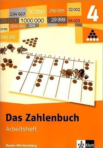 9783122006426: Das Zahlenbuch. 4.Schuljahr. Arbeitsheft. Neubearbeitung. Baden-Wrttemberg