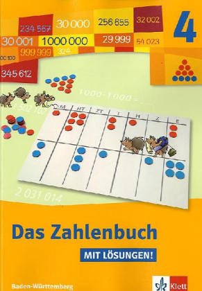 9783122006488: Das Zahlenbuch 4. Schlerbuch mit Lsungen. Neubearbeitung. Baden-Wrttemberg