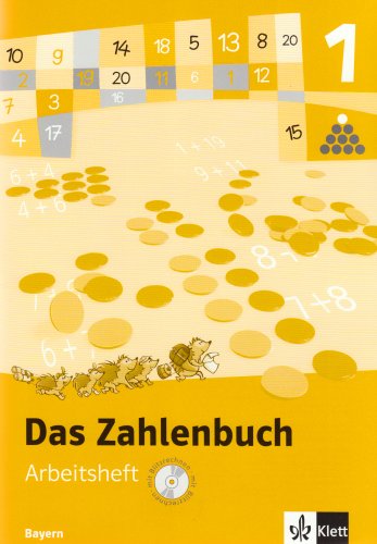 Das Zahlenbuch Arbeitsheft, mit CDROM Blitzrechnen, Mathematik im 1. Schuljahr, Ausgabe Bayern - Hrsg Wittmann Erich Ch., Müller Gerhard N.