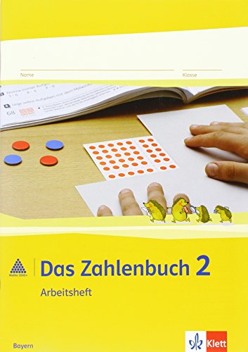9783122016722: Das Zahlenbuch. 2.Schuljahr. Arbeitsheft. Bayern