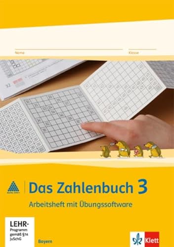 Beispielbild fr Das Zahlenbuch / Arbeitsheft mit CD-ROM 3. Schuljahr: Ausgabe fr Bayern zum Verkauf von medimops