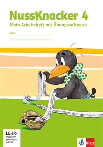 Nussknacker 4: Arbeitsheft mit CD-ROM Klasse 4 (Nussknacker. Ausgabe ab 2015)