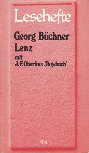 Beispielbild fr Lenz. Mit J. F. Oberlins 'Tagebuch'. Mit Materialien zum Verkauf von Versandantiquariat Felix Mcke