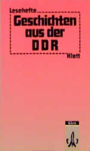 Beispielbild fr Geschichten aus der DDR zum Verkauf von Buch et cetera Antiquariatsbuchhandel