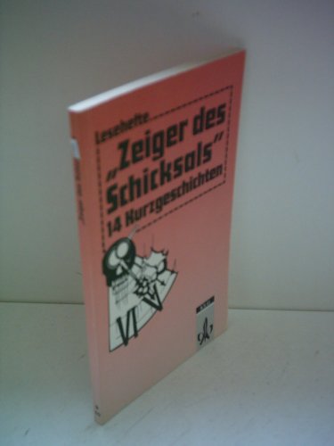 9783122616809: Zeiger des Schicksals. 14 Kurzgeschichten. Ab 9. Schuljahr. (Lernmaterialien) (Fiction, Poetry & Drama) (German Edition)
