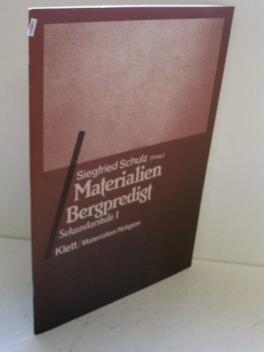 9783122686406: Materialien Bergpredigt