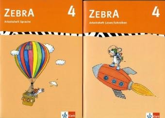 Beispielbild fr Zebra 4. Arbeitsheft Sprache, Arbeitsheft Lesen und Schreiben. 4. Schuljahr: BD 3 zum Verkauf von medimops