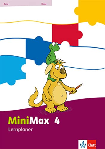 Stock image for MiniMax / Lernplaner mit 32 Teste-dich-selbst-Seiten 4. Schuljahr -Language: german for sale by GreatBookPrices