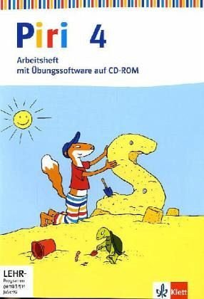 Piri Das Sprach-Lese-Buch. Ausgabe Ost / Arbeitsheft 4. Schuljahr mit CD-ROM - o. A.