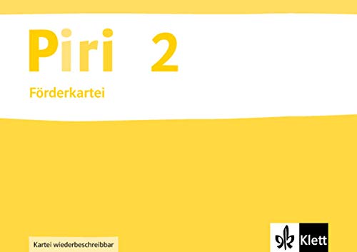 9783123004254: Piri Das Sprach-Lese-Buch. Frderkartei mit Diagnosebgen 2. Schuljahr