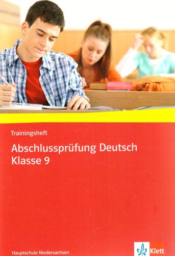 Beispielbild fr Trainingsheft Abschlussprfung Deutsch, Klasse 9, Hauptschule Niedersachsen zum Verkauf von medimops