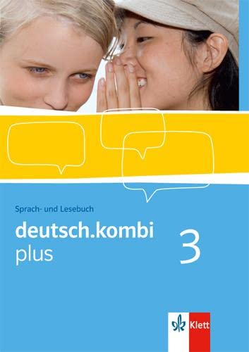 9783123131738: deutsch.kombi PLUS 3. 7. Klasse. Allgemeine Ausgabe fr differenzierende Schulen. Schlerbuch