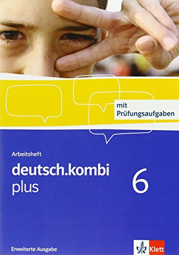 9783123132001: deutsch.kombi plus 06. 10. Klasse Arbeitsheft Erweiterte Ausgabe: Sprach- und Lesebuch. Allgemeine Ausgabe fr differenzierende Schulen