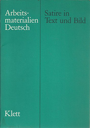 Stock image for Satire in Text und Bild + Begleitheft for sale by Buch et cetera Antiquariatsbuchhandel